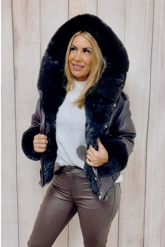 Chaqueta Brown rebel