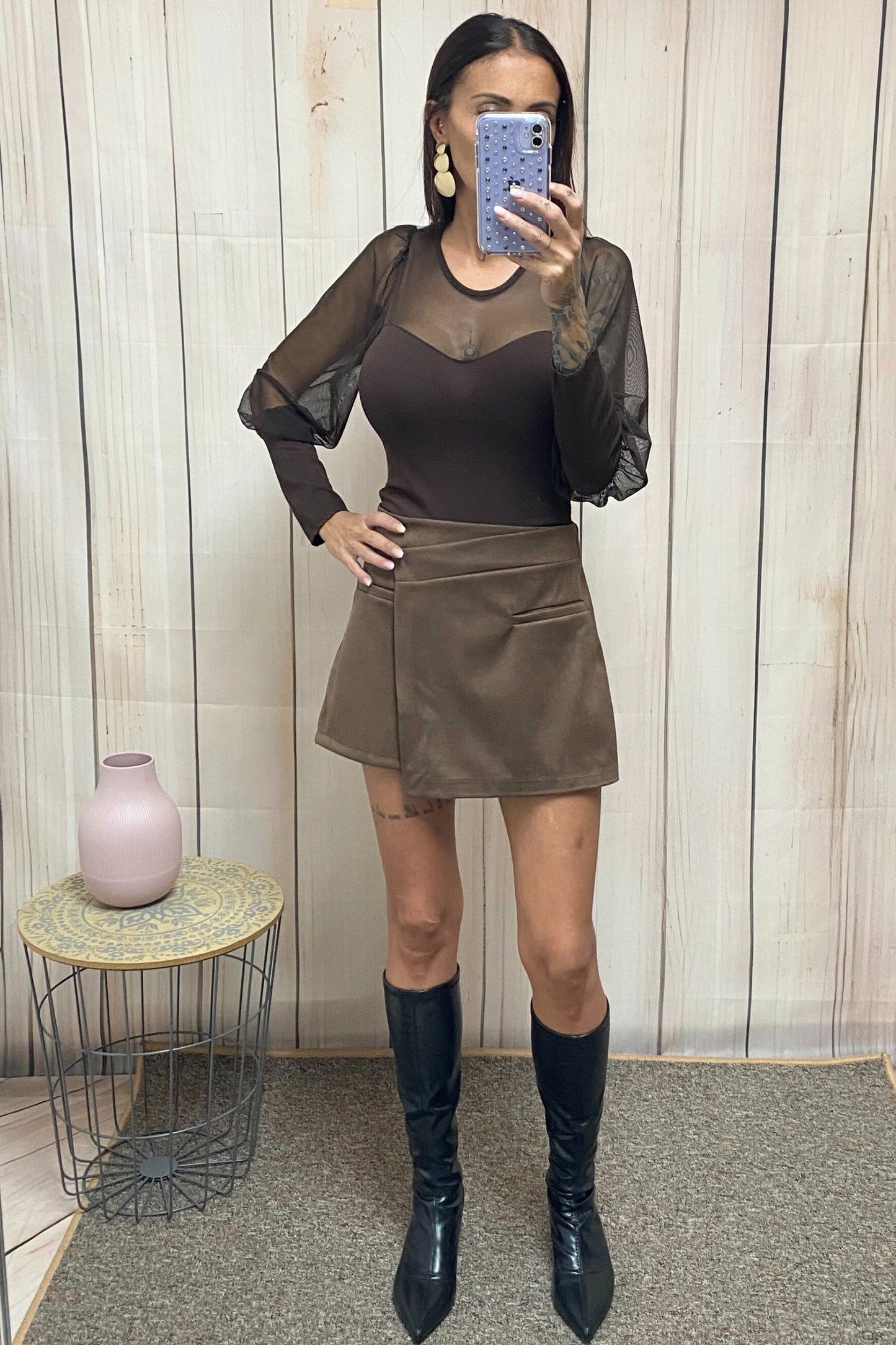 Falda Pantalón Vibe Chic