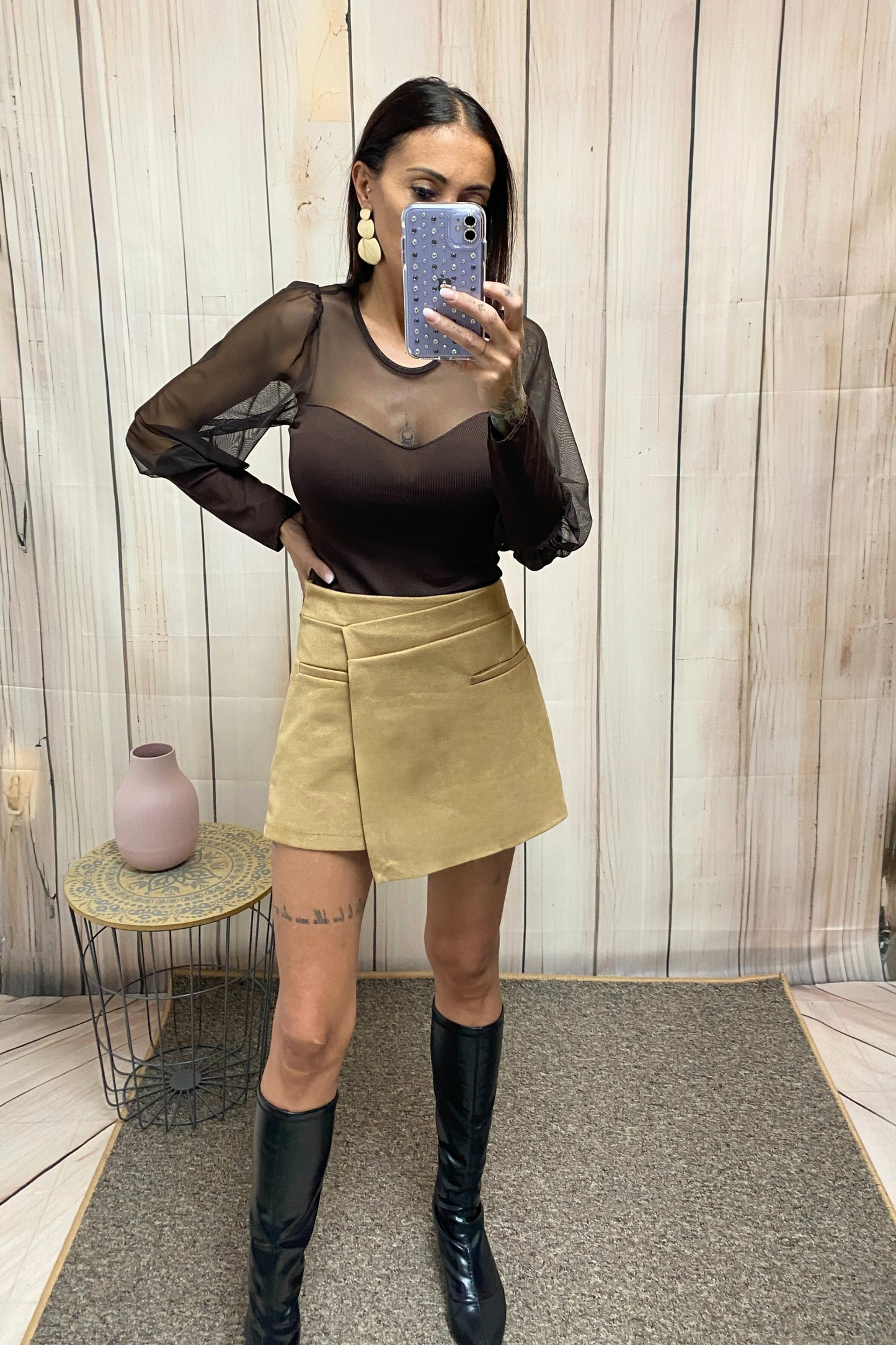 Falda Pantalón Vibe Chic