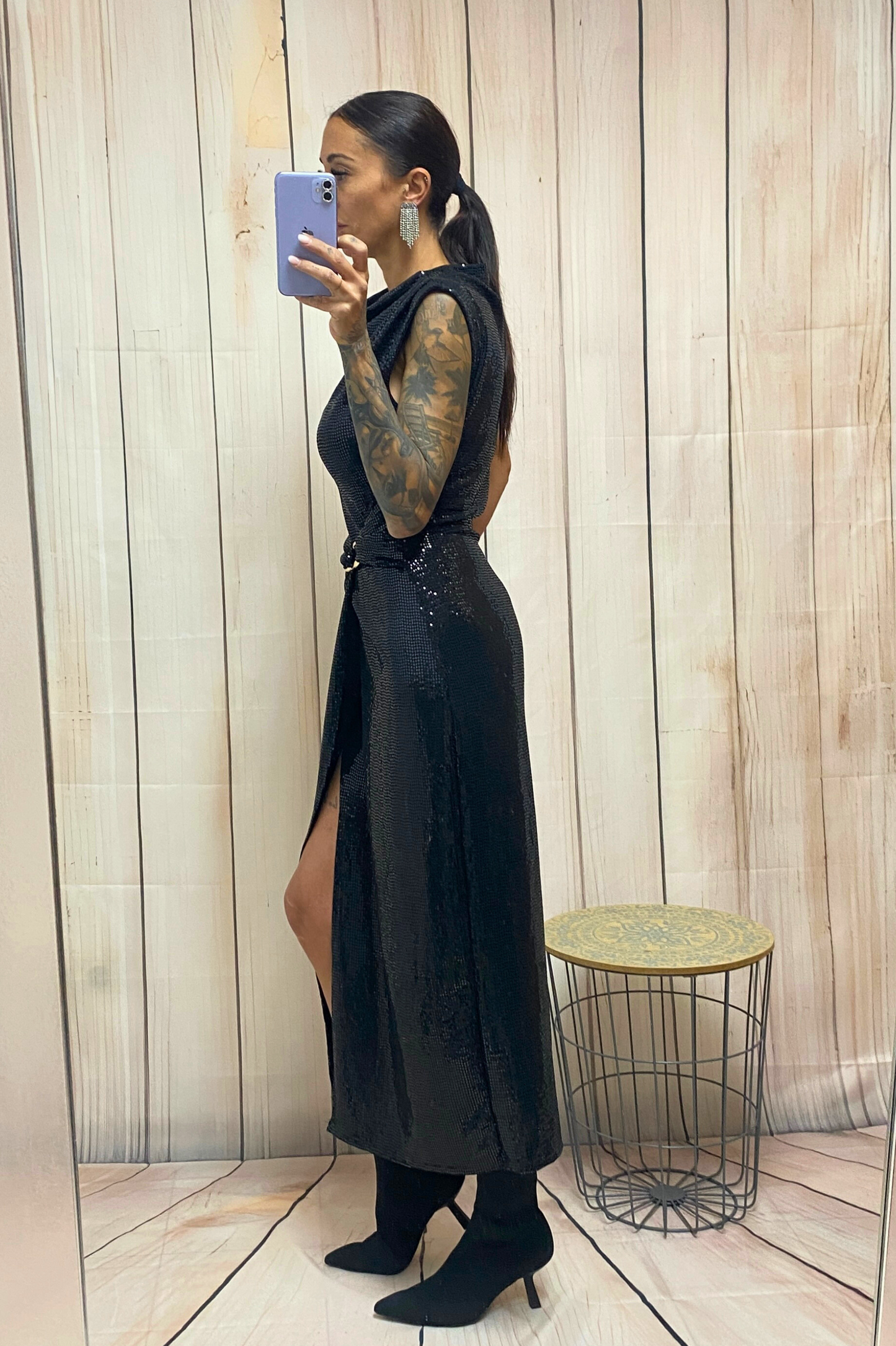 Vestido Golden Impact